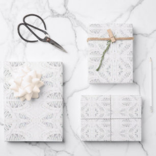 BATTENBURG LACE Flat Sheet Wrapping Paper