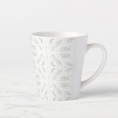 BATTENBURG LACE Latte Mug