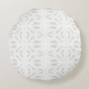 BATTENBURG LACE Round Pillow