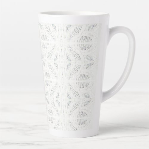 BATTENBURG LACE Tall Latte Mug