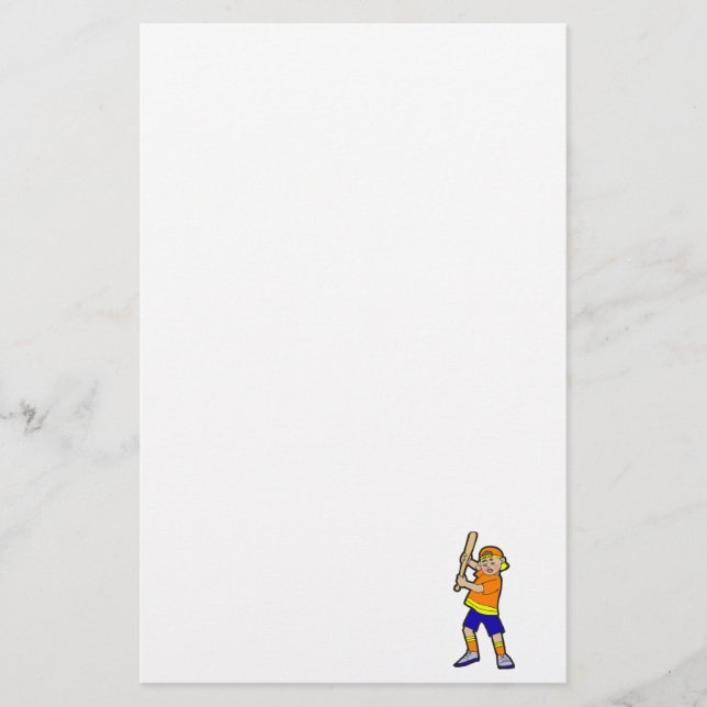 batter boy stationery (Front)