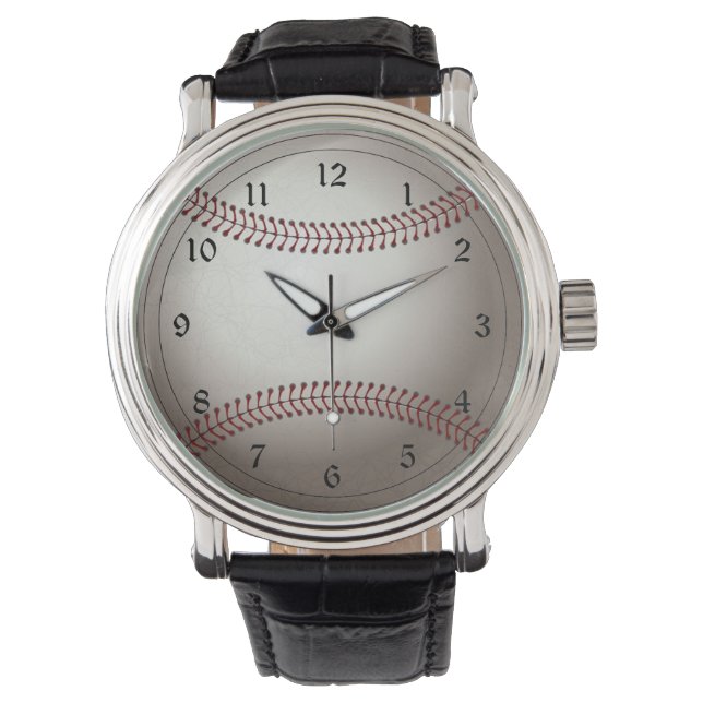 Batter up! Baseball desgin Watch (Front)