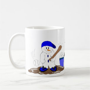 Batter Up Snowman Coffee Mug