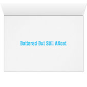 Battered Boat card (Inside Horizontal (Bottom))