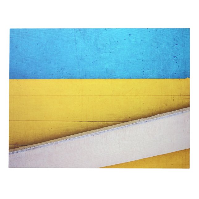 Battered Building-Minimal Abstract by STaylor Notepad (Front)