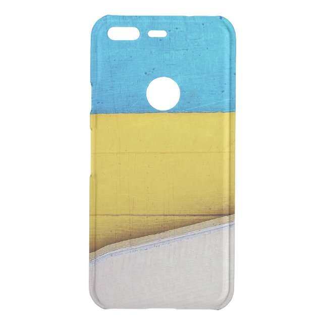 Battered Building-Minimal Abstract by STaylor Uncommon Google Pixel Case (Back)