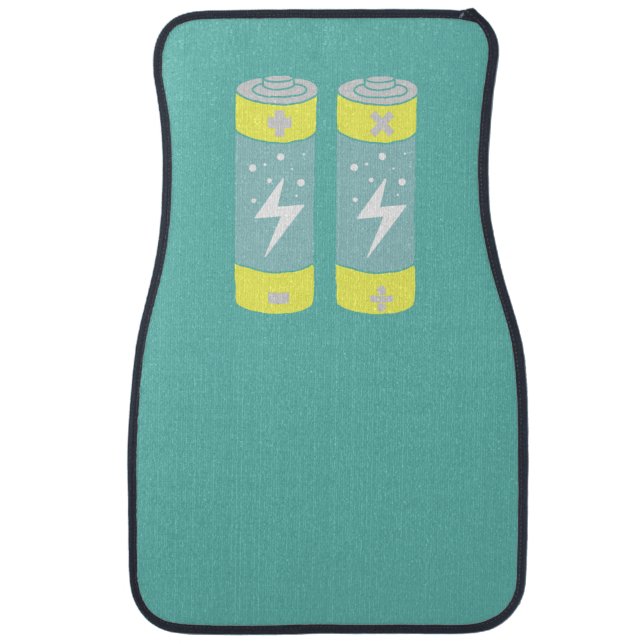 Batteries Car Floor Mat (Front)