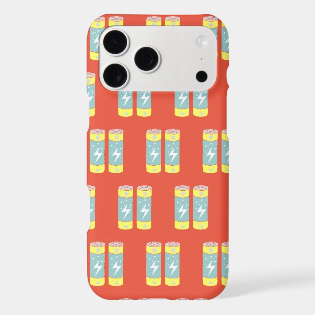 Batteries Iphone Case (Back)