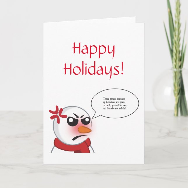 Batteries Not Included... Card (Front)