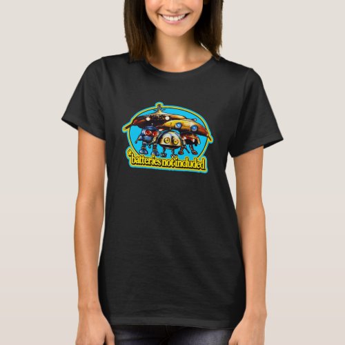 Batteries Not Included Robots  T_Shirt