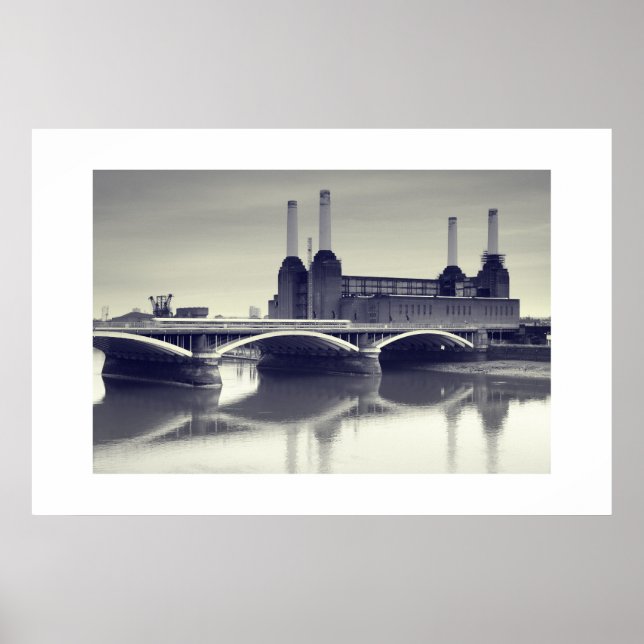 Battersea Power Station, London Poster (Front)