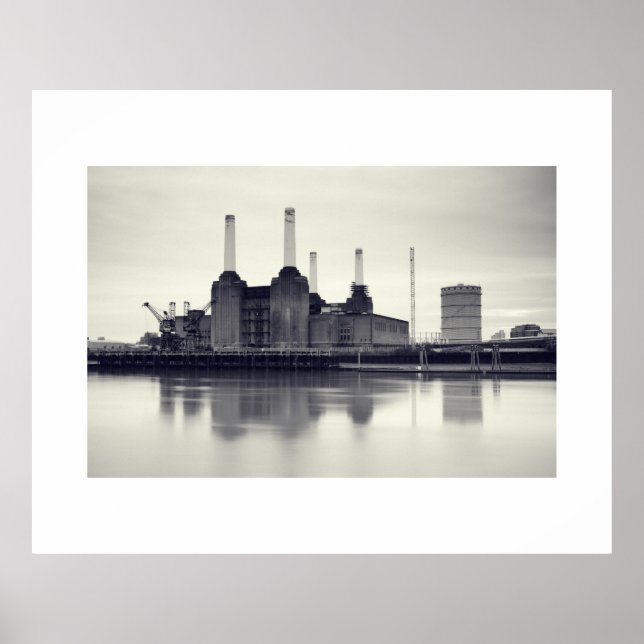 Battersea Power Station, London Poster (Front)