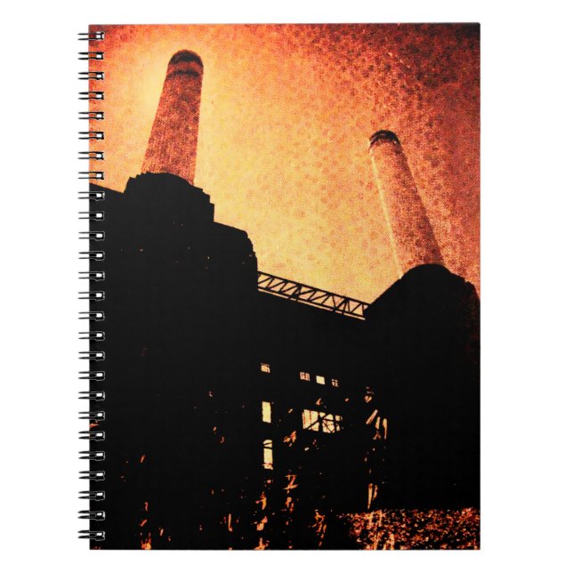 Battersea power station notebook (Front)
