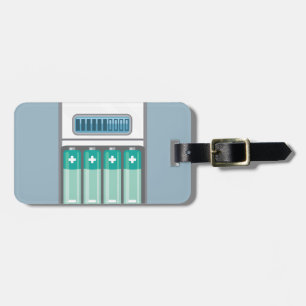 Battery Charger Luggage Tag
