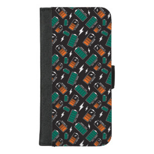 battery charging iPhone 8/7 plus wallet case