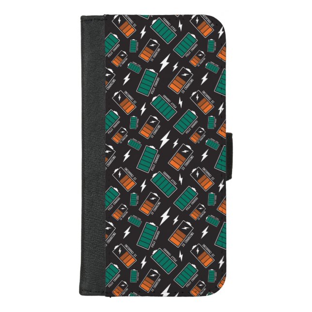 battery charging iPhone wallet case (Front)