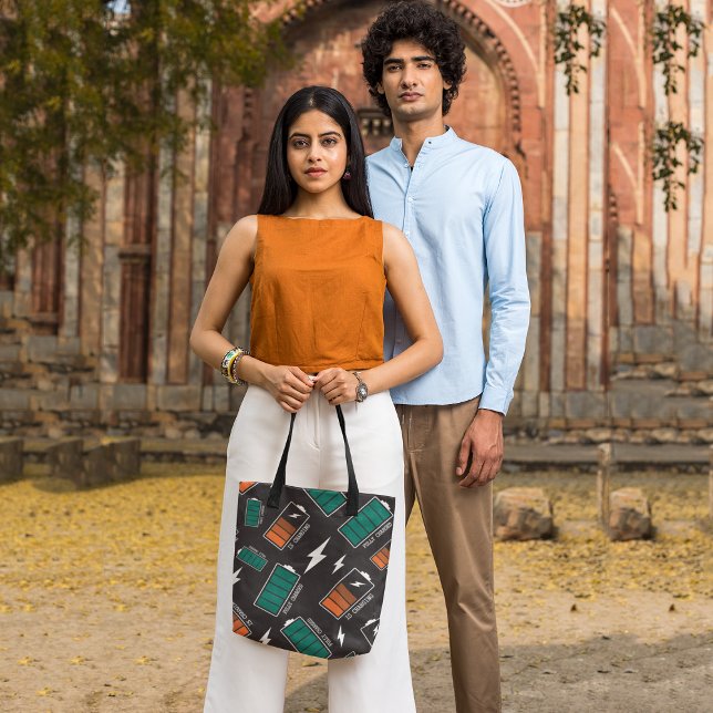 Battery charging tote bag (Creator Uploaded)