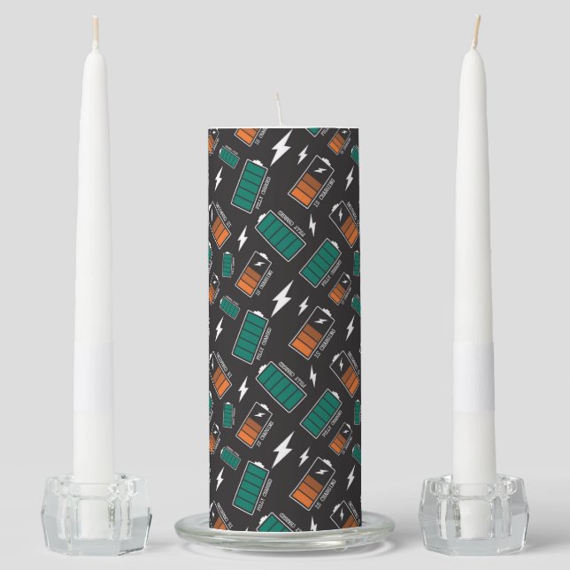 battery charging unity candle set (Front)