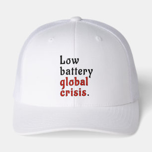 Battery Crisis Retro Trucker