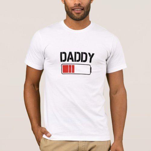 Battery Family Shirts Matching Shirts Dad T_Shirt