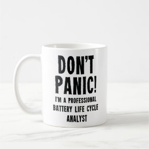 Battery Life Cycle Analyst Coffee Mug