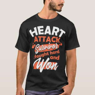 Battery Operated Pacemaker Recipient Heart Attack  T-Shirt