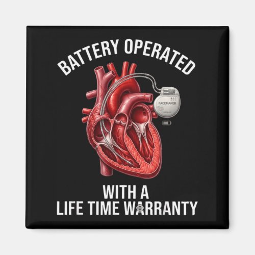 Battery operated with a life time warranty  magnet