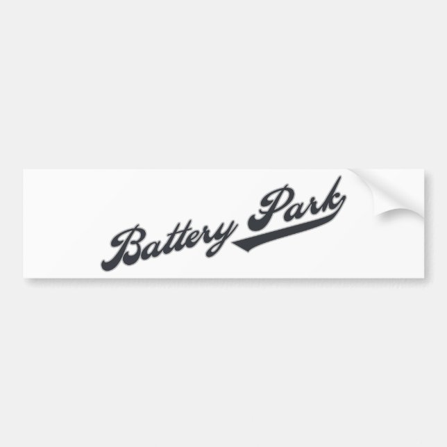 Battery Park Bumper Sticker (Front)