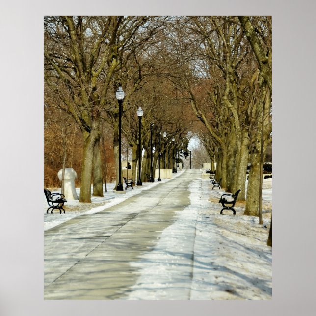 Battery Park, Burlington, Vermont Poster (Front)