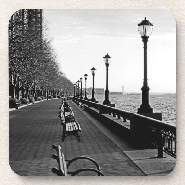 Battery Park City I Beverage Coaster (Front)