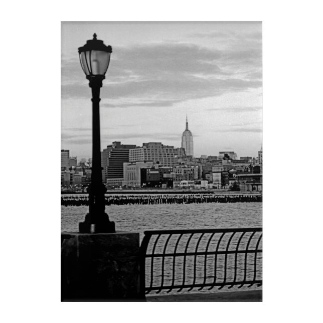 Battery Park City II Acrylic Print (Front)
