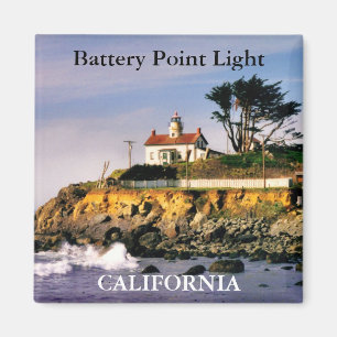 Battery Point Light, California Magnet