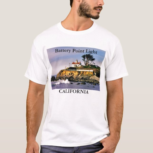 Battery Point Light, California Shirt (Front)