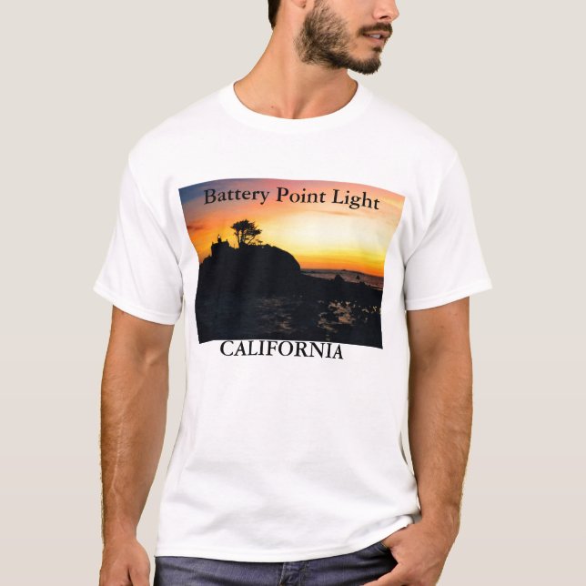 Battery Point Light, California Shirt 2 (Front)