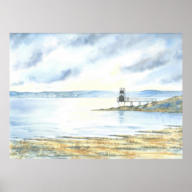 Battery Point Portishead Poster (Front)