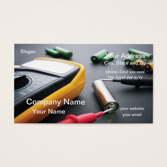 Battery Testing Business Card