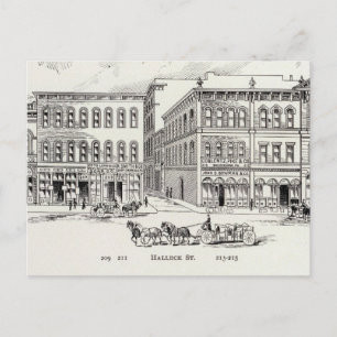 Battery West side California and Sacramento Postcard