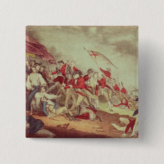 Battle at Bunker's Hill Pinback Button (Front)