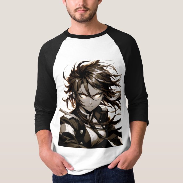 "Battle Aura Unleashed" T-Shirt (Front)