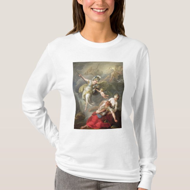 Battle Between Minerva and Mars, 1771 T-Shirt (Front)