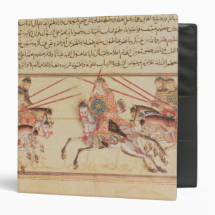 Battle between Mongol tribes, 13th century 3 Ring Binder
