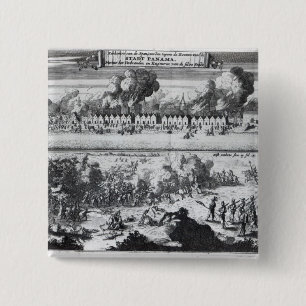 Battle between the Buccaneers Button