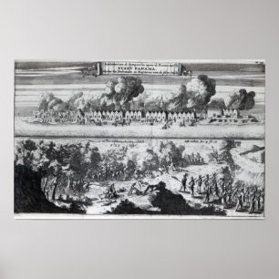 Battle between the Buccaneers Poster