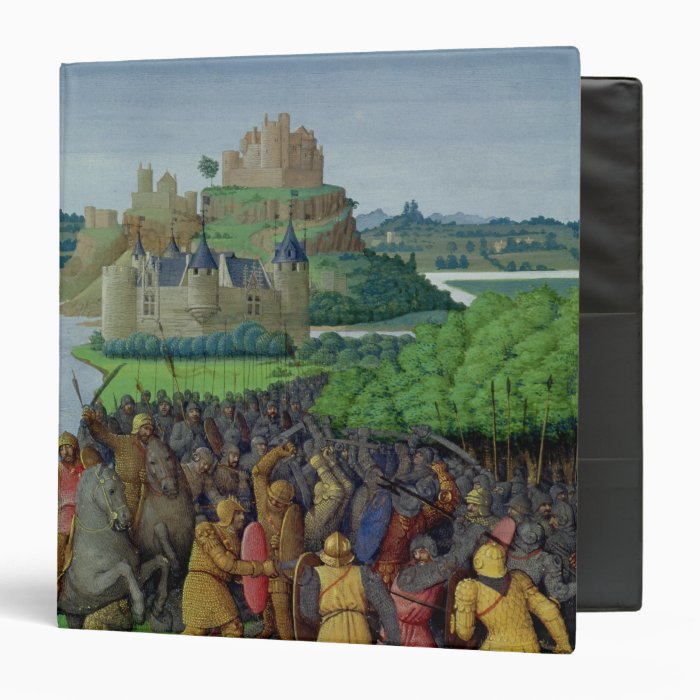 Battle between the Maccabees and the Bacchides Vinyl Binders