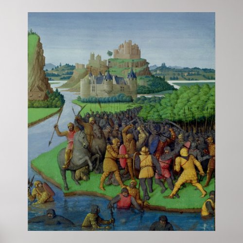 Battle between the Maccabees and the Bacchides Poster