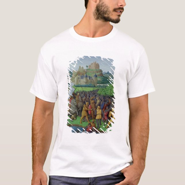 Battle between the Maccabees and the Bacchides T-Shirt (Front)