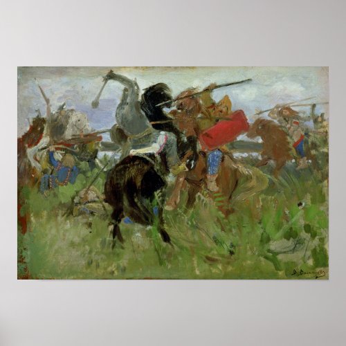 Battle between the Scythians and the Poster
