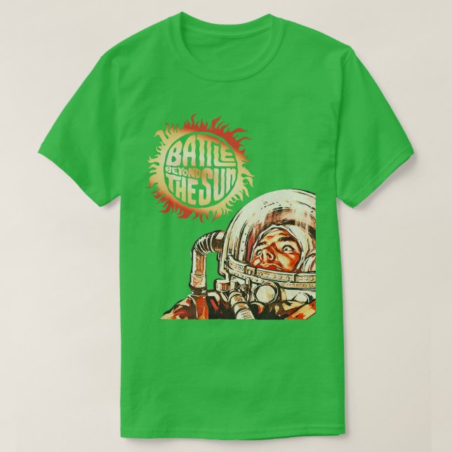 Battle Beyond the Sun Classic Movie T-Shirt (Design Front)