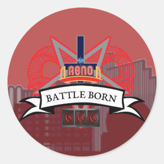 Battle Born Satanists - Northern Nevada Stickers