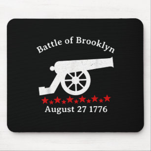 Battle Brooklyn Heights Cannon Revolutionary War R Mouse Pad